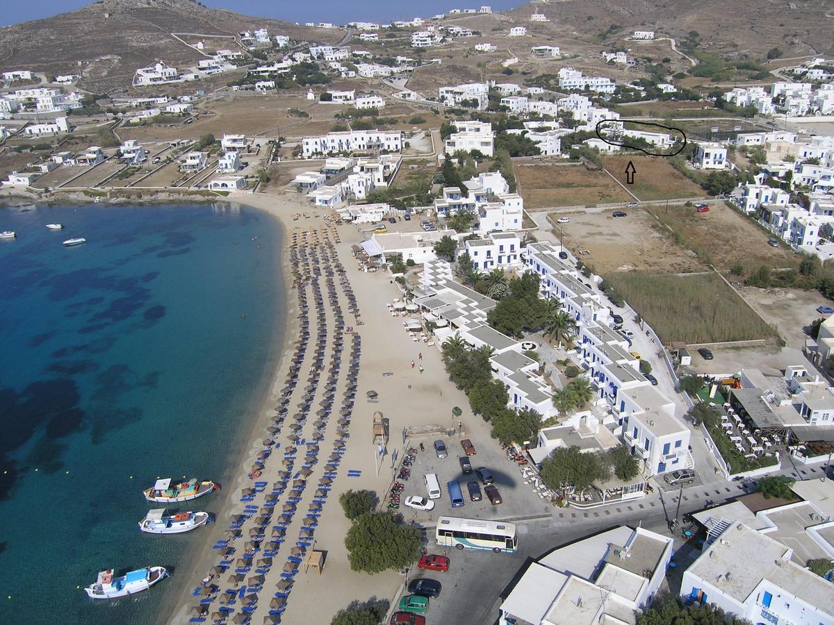 Madoupa Beach Apartments Ornos  Buitenkant foto